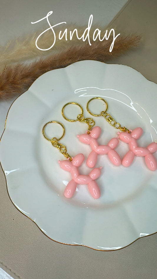 Dog Ballon Keychain