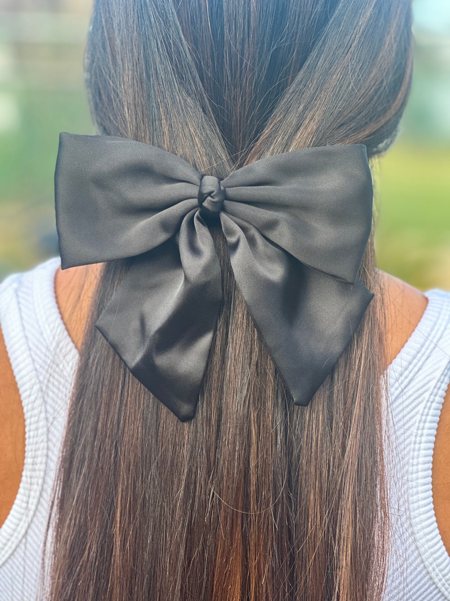 Vintage Coquette Satin Bow