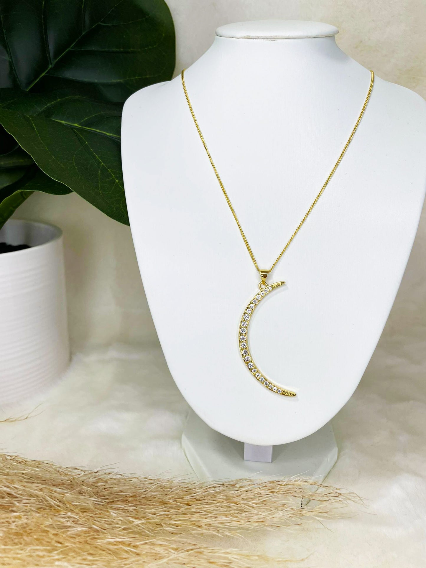 Crescent Moon Necklace