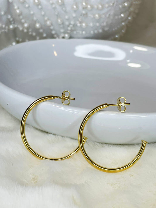 Medium Hoop Earrings