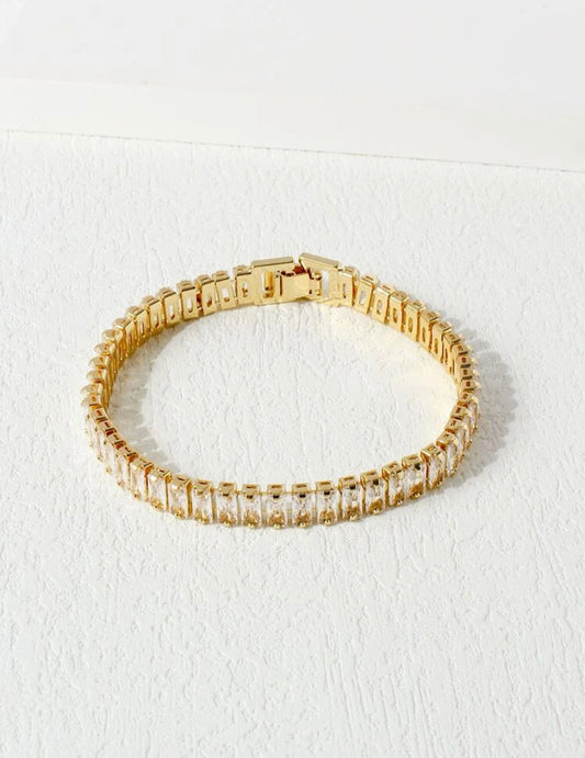 Cubic Baguette Bracelet