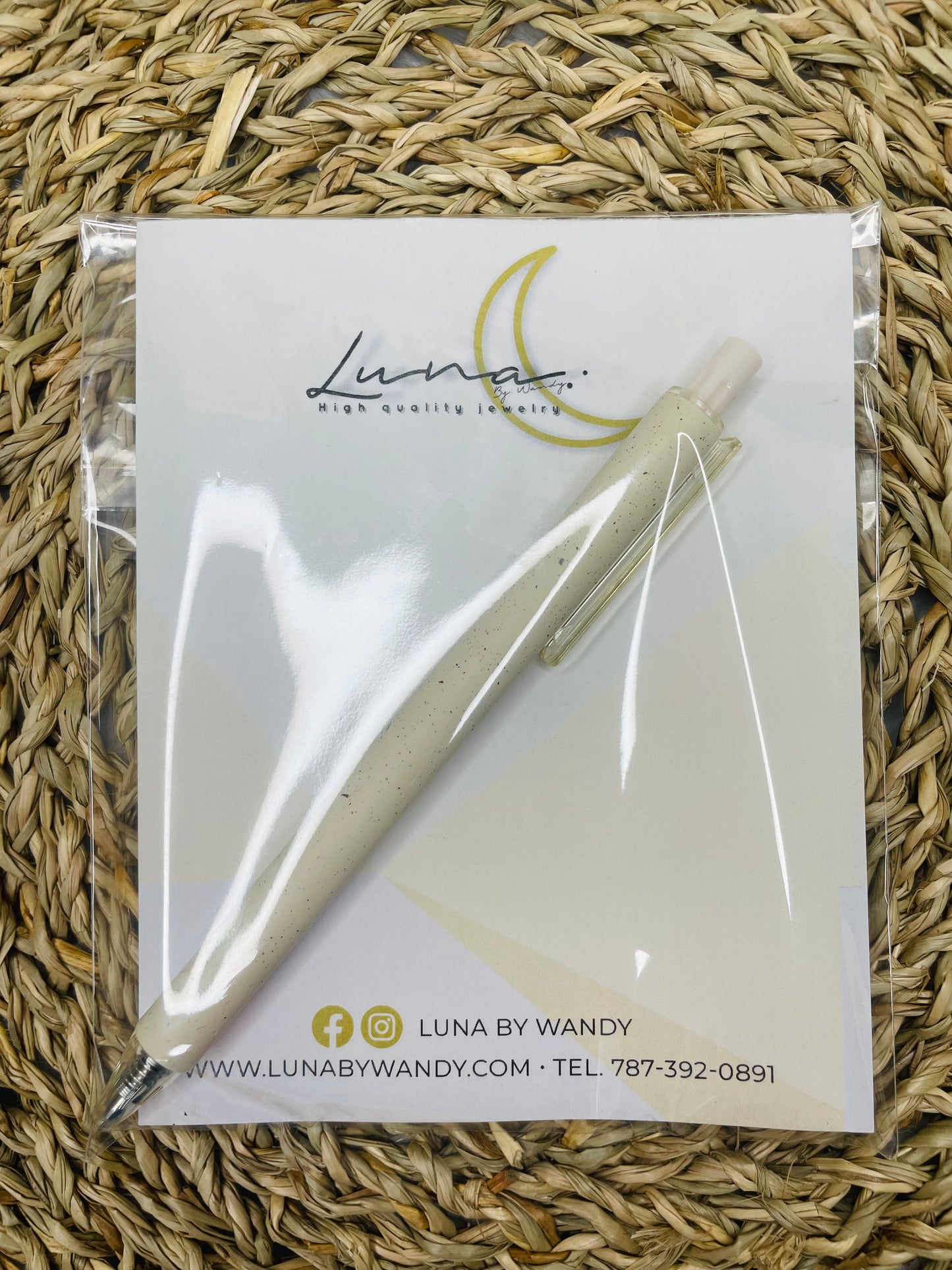 Signature Bundle Luna by Wandy Notepad and Pen