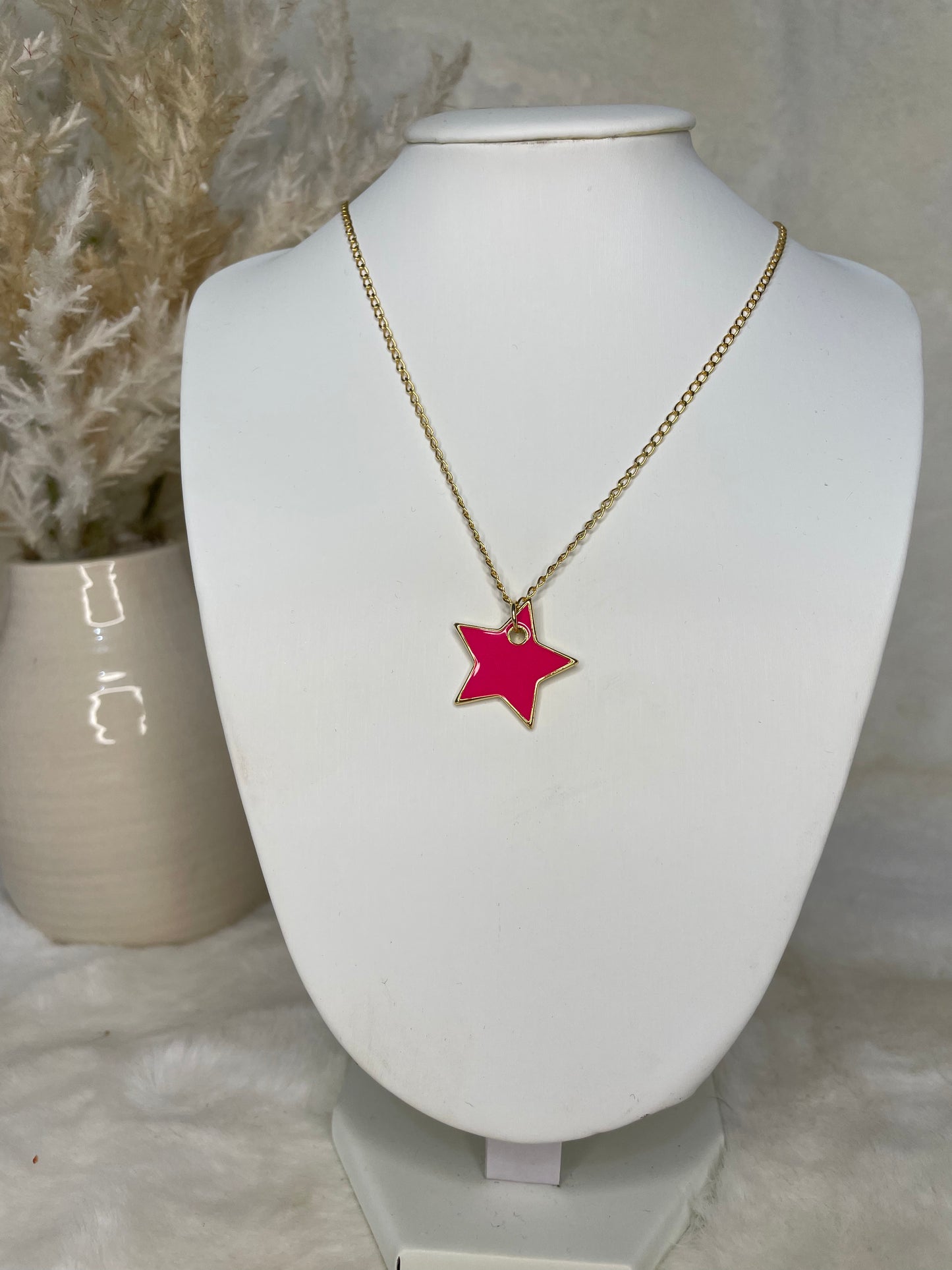 Pinky Star Necklace