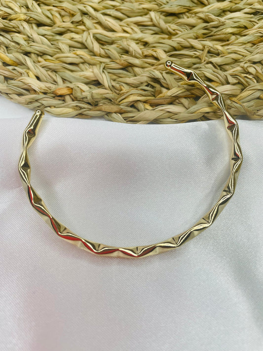 Golden Cuff Bracelet